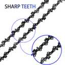 2PC 14" Chainsaw Chain for DEWALT DCCS674X2, 14 Inch Replacement Chain for DEWALT DCCS674 / DCCS674B Chainsaw