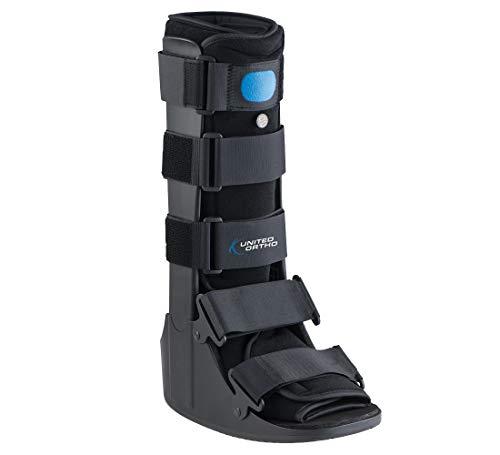 United Ortho Air Cam Walker Fracture Boot, Black, Medium