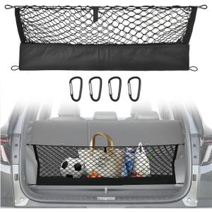 Envelope Style Trunk Cargo Net Compatible with Hyundai Tucson 2025 2024 2023 2022,Highly Elastic Trunk Cargo Net for Hyundai Tucson Accessories, Upgraded Storage Bag & Heavy Duty Carabiners Envelope Style Trunk Cargo Net Compatible with Hyundai Tucson 2025 2024 2023 2022,Highly Elastic Trunk Cargo Net for Hyundai Tucson Accessories, Upgraded Storage Bag & Heavy Duty Carabiners