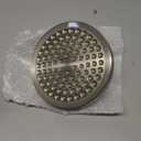 Rainfall Shower Head - 6" High Pressure Shower Heads - 2.5 GPM Shower Heads with Anti-Clog 90 Rubber Jets - 360 Rotation Adjustable Shower Head - Rustproof Bathroom Shower Head (Brushed Nickel)