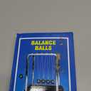 Juvale Newtons Cradle Pendulum  7 x 6 x 7 in, Silver Stainless Steel  Desk Decor & Office Decor for Men  Stress Relief Desk Toy  Science Teacher Gift & Physics Toy