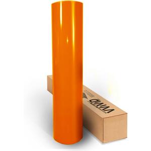 Orange High Gloss Realistic Paint-Like Microfinish Vinyl Wrap Roll with VViViD XPO Air Release Technology (10ft x 5ft) (EXP 01/06/36)