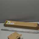 Moen Voss Brushed Nickel 24-Inch Bathroom Towel Bar, Wall Mounted Bath or Hand Towel Rack, YB5124BN (27.83 x 3.03 x 4.92 Inches)