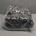 LIVEBOX 8x10 Area Rugs for Living Room, Vintage Floral Non-Slip Washable Rugs, Farmhouse Botanical Birds Nature Pattern Large Area Rug for Bedroom, Carpet for Dining Room Decor(Black,8'x10')