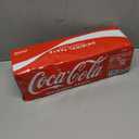 Coca-Cola Fridge Pack Soda Soft Drink, 12 fl oz Cans, 12 Pack - Classic Cola Soda Cans (EXP 05/24/27)