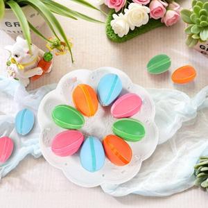 2 x Easter Decoration Egg Hanging Ornaments, 8 Pcs 3 inch Large Decorations Artificial Velvet Colorful Tree Gifts Box for Trees Spring Decorative for DIY Crafts Party School Office Home Decor