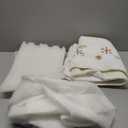 MJartoria Christmas White Tree Collar 30 Inch, Snowflake White Tree Ring, Christmas Tree Skirt for Artificial Christmas Tree, Rustic Holiday Party Indoor Decoration (White-Snowflake)