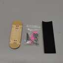 Pro Fingerboard 34mm Wooden Board Professional Finger Skateboard Trucks CNC Swirl Wheels (Dragon)