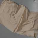 Body Pillowcase, Cooling Viscose from Bamboo Pillow Cover with Zipper Closure, Soft Moisture-Wicking for Hot Sleepers, Hair and Skin-Friendly, Light Khaki, 1 Pack