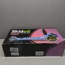 SKIDEE Kick Scooters for Kids Ages 3-5, Adjustable Height Foldable Scooter with Removable Seat, 3 LED Light Wheels, Rear Brake, Wide Standing Board, Suitable Up to 12 Year Old Boys/Girls (Blue)
