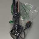 Hair Straightener - 2 in 1 Wet to Dry Hair Dryer and Straightener with High-Speed Airflow + Rapid Heat-Up + Customizable Temperature + LCD Display & Auto Shut-Off + No Heat Damage (Matte Black)