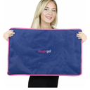 Magic Gel Extra Large Reusable Ice Pack (15" x 23.5") for Max Back and Full Body Pain Relief from Injuries, Swelling, Bruises, Sprains - Ice Blanket for Sleeping & Physical Therapy
