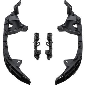 71190-T2A-A01 71140-T2A-A01 Headlight & Bumper Bracket Compatible with 2013-2017 Honda Accord Left and Right Side Mount Support Retainer Kit 4Pcs Replace 71198-T2A-A01 71193-T2A-A01