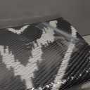 OLANLY Outdoor Rug 9x12 ft Waterproof, Outdoor Plastic Straw Rug with Geometric Pattern Clearance, Reversible RV Mat for Patio, Camping, Balcony, Deck, Backyard, Black & White