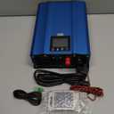 Y&H 1200W Grid Tie Inverter Power Limiter LCD Display DC55-90V Solar Input AC110V Pure Sine Wave Output for 48V60V Battery