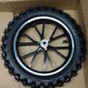 Black rear wheel 2.50-10 tyre+hub 49-50cc Dirt Bike Gas Dirt Bike Pit Bikes Youth Dirt Pitbike Mini motorcycle parts
