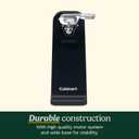 Cuisinart Can Opener with One-Touch Operation, Electric Can Opener for Kitchen Including Magnetic Lid Holder, Automatic Can Opener with Easy Clean Design and Nonslip Base, Black, CCO-50BKN