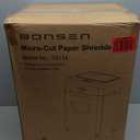 BONSEN 150-Sheet Autofeed Paper Shredder for Office, 60 Mins Heavy Duty Micro-Cut Shredders for Home Office Use, P-4 High Security Commercial Document Shredder with 6 Gal Large Capacity Bin (S3114)