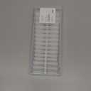 240 Pieces Matte Nail Tips with Organizer Box for Ballerina, Long Trapezoid