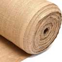 Textured Burlap Jute Sack Material – 22" Wide, Fabric for School Boards, in The Garden, Table Runners, Arts & Crafts