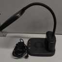 Sailstar Desk Lamp, Bedside Table Lamps with Wireless Charger and Clock, 30Mins Auto-Off Night Light Lamp, 3 Color Modes Dimmable Touch 800LM CRI 95, LED Desk Lamps for Home Office, Adapter Included