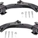 TRQ Front Lower Control Arm with Ball Joint Set Driver & Passenger Side Lower Compatible with 2013-2018 Acura RDX