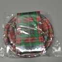 Plaid Christmas Plates and Napkins,Plaid Dinnerware Buffalo plaid Christmas Red and Green Plates and Napkins for Winter christmas Holiday Decorations