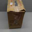 Clemate 6Pack Pantry Organizers and Storage,Clear Stackable Kitchen Storage Organizer,Foods Organizer Bins with Handles, Easily Assemble for Bathroom, Kitchen, Refrigerator, Pantry, Cabinet, Closet (Medium)