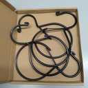 4 Pack Belt Hanger, Belt Hanger for Closet, Rust-Proof Belt Organizer for Closet, Holds Ties, Scarves, Hat, Bags & Accessories, Black