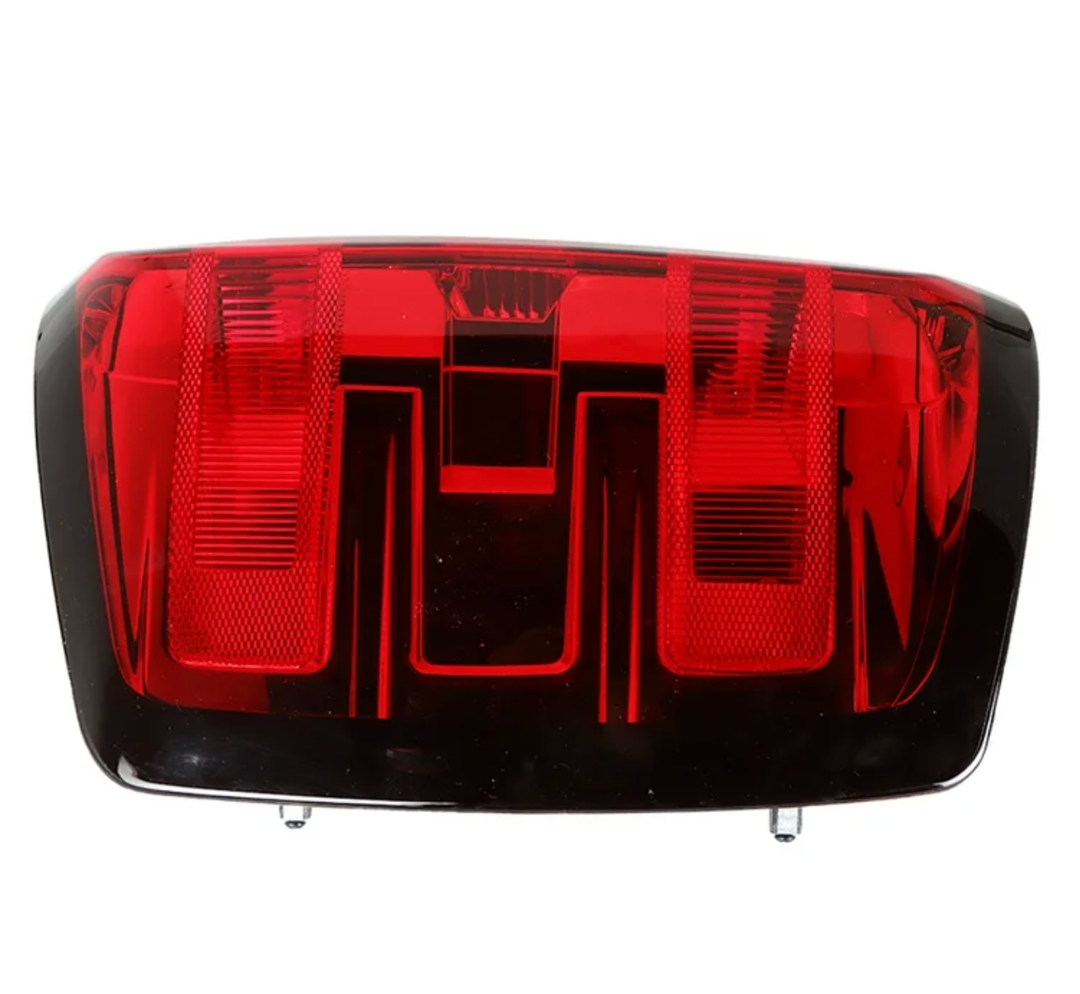 Tail Light w/Bulb Right Passenger Side Taillight Taillamp Brakelight Lamp for Chevy for GMC Sierra 3500HD/2500HD Clear&Red Lens