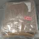 Saintrygo 10 Pcs Burlap Tote Bags Burlap Gift Tote with Handles Reusable Beach Bridesmaid Welcome Bags for DIY Wedding Shopping Pool Party Favor, 11.1''x 9.5''x 4.2''(Khaki)