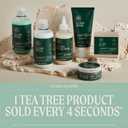 Tea Tree Grooming Pomade, Flexible Hold + Shine, For All Hair Types, Especially Wavy + Curly, 3 oz.