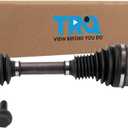 TRQ Front Right CV Axle Assembly Passenger Side 4Matic Compatible with 2010-2016 Mercedes-Benz E350 E550 E250 2012-2018 CLS550 2015-2016 CLS400 E400