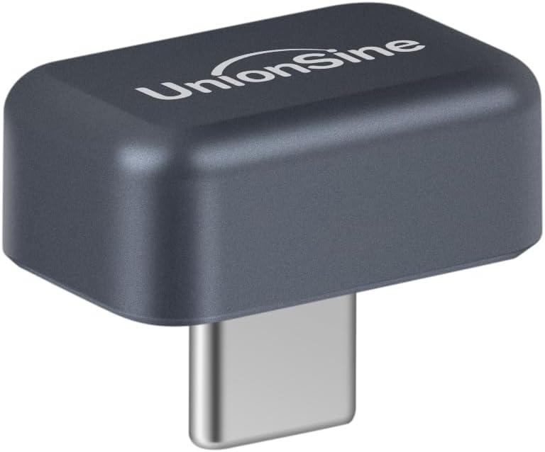 UnionSine USB C External SSD 128GB, USB3.2 Solid State Flash Drive Up to 450MB/s, Mini Type-C USB Drive SSD-Stick for iPhone 15/16/17 Series, Android Phone, Laptop, Tablet, TV, Car Audio