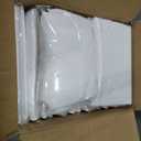 12 Pack White Round Tablecloth 120 Inch Round Table Cloth, Wrinkle Resistant and Washable Tablecloth Polyester Fabric Table Cloth Round Cover for Dining Wedding Banquet Party