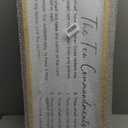 FZMHASLWW The Ten Commandments Bible Verse Wall Decor 32"X12" God Jesus Prayer Christian Saying Catholic Scripture Sign Large Wood Framed Wall Hanging Art (Wood)