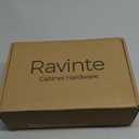 Ravinte 30 Pack 5 Inch Kitchen Square Cabinet Handles Matte Black Pulls Drawer Hardware for Cabinets Cupboard