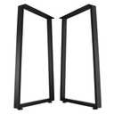 Amazon.com: Metal Table Legs Desk Legs, Heavy Duty Square Tube Iron Desk Legs, DIY Furniture Legs for Dining Table, Coffee Table, Computer Desk, Workbench, Meeting Room Table, 28H x 17.7W (28", U 4x2cm) : Tools & Home Improvement