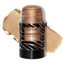 Highlighter Stick, Multi-Use Shimmer Makeup, Creamy Highlighter Makeup Stick with Hydrating Coconut Oil, Easy Blend for a Bronzy Radiant Glow, For Face & Body | 1.2oz | Copper Shimmer