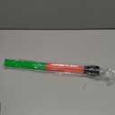 RoadHero 2 Pack 21 Inch Traffic Wands, Red and Green Led Traffic Control Baton, Safety Light Wand with 3 Flashing Modes, Air Marshaling Signal Wand with Side Clip for Airport, Parking, Car Directing