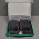 TEVIKE Foot Advanced Triple Method Massager for Neuropathy and Plantar Fasciitis, Cordless Foot Massager with Heat and Vibration, Portable for Home Travel Use（Gray 2pcs）