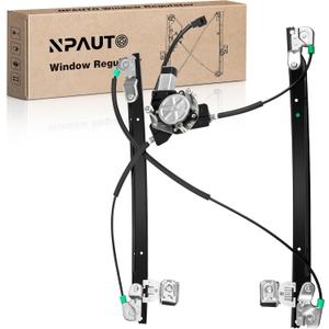 Front Driver Side Power Window Regulator with Motor Replacement for 2004 2005 2006 2007 Chrysler Town & Country, Dodge Caravan/Grand Caravan, Left, 741-534
