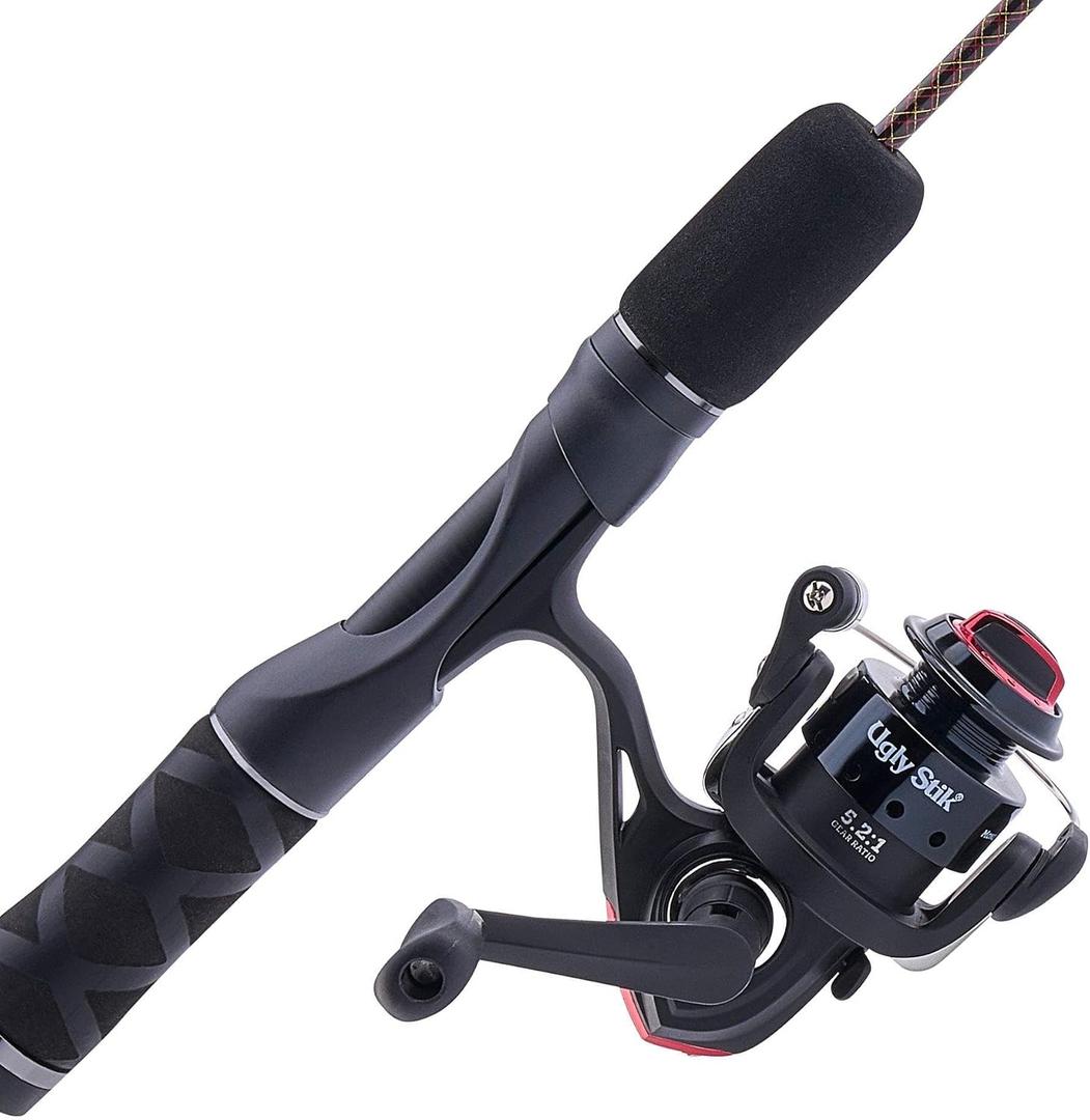 Ugly Stik GX2 Ice Spinning Reel and Fishing Rod Combo, 28" - Medium - 1pc
