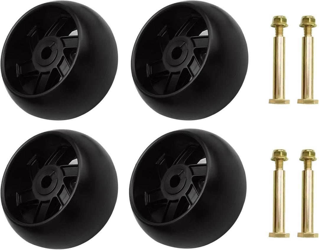 532174873 Deck Wheels for Cub Cadet MTD 734-3058 753-04856 AYP 174873 M84690 (Pack of 4)