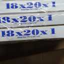 Simply 18x20x1 Air Filter, Merv 11, MPR 1000, 6 Pack, For Home AC Furnace & HVAC (Actual Size: 17.81"x19.81"x0.75") DUST, Pet & Allergy Control