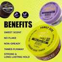 24 Hour Edge Tamer Extra Mega Hold, 8.25 oz by EBIN NEW YORK  Humidity-Resistant, Long-Lasting Hold  No Flakes or Residue  Styling Gel for Sleek Looks  Suitable for All Hair Types (1 Pack)