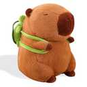 Acgtrick Cute Capybara Plush Kawaii Capybara Stuffed Animal with Turtle Backpack Capybara Plush Toy Capybara Doll Pillow Valentines Birthday Gift for Kids Boys Girls Adult 12 inch