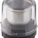Ninja Foodi Coffee & Spice Grinder, Compatible only with Ninja SS100, SS350, and SS400 series blenders, Compact, Pulverize Through Tough Spices, 12-Tbsp Capacity, Stainless Steel & Black, XSKGRINDER