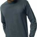 Gildan Adult Ultra Cotton Long Sleeve T-Shirt, Style G2400, Multipack (Large)