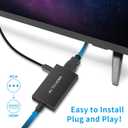 Tengchi RCA to HDMI Converter, Composite to HDMI Adapter Support 1080P PAL/NTSC Compatible with PS one, PS2, PS3, STB, Xbox, VHS, VCR, Blue-Ray DVD Players